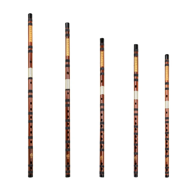 Bamboo Flute Professional Woodwind Flutes Musical instruments C D E F G Key Chinese dizi Transversal