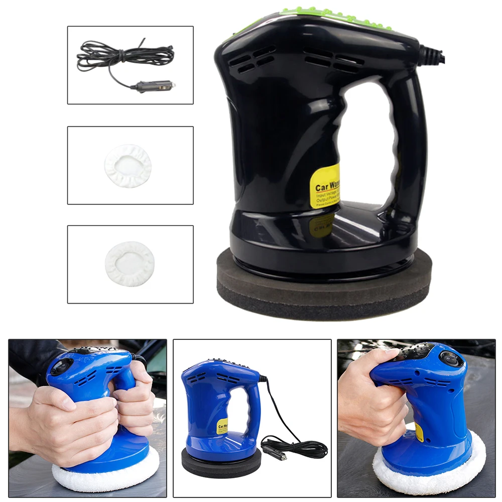 DC12V 80W Polishing Machine Cleaner Car Auto Polisher Electric Tool High power Speed Buffing Waxing Machine 150x150x200mm