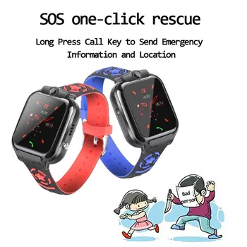 

Kids Waterproof Smart Watch Phone, GPS/LBS Smart Watch for Kids for 3-12 Old Waterproofing Sport Record Long Standby