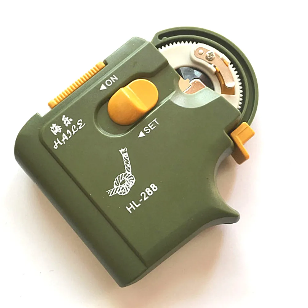 1Pcs Portable Electric Automatic Tie The Hook Tools Simple Fast Tie Hook Fishing Tools Automatic Japanese Movement Hook Tools