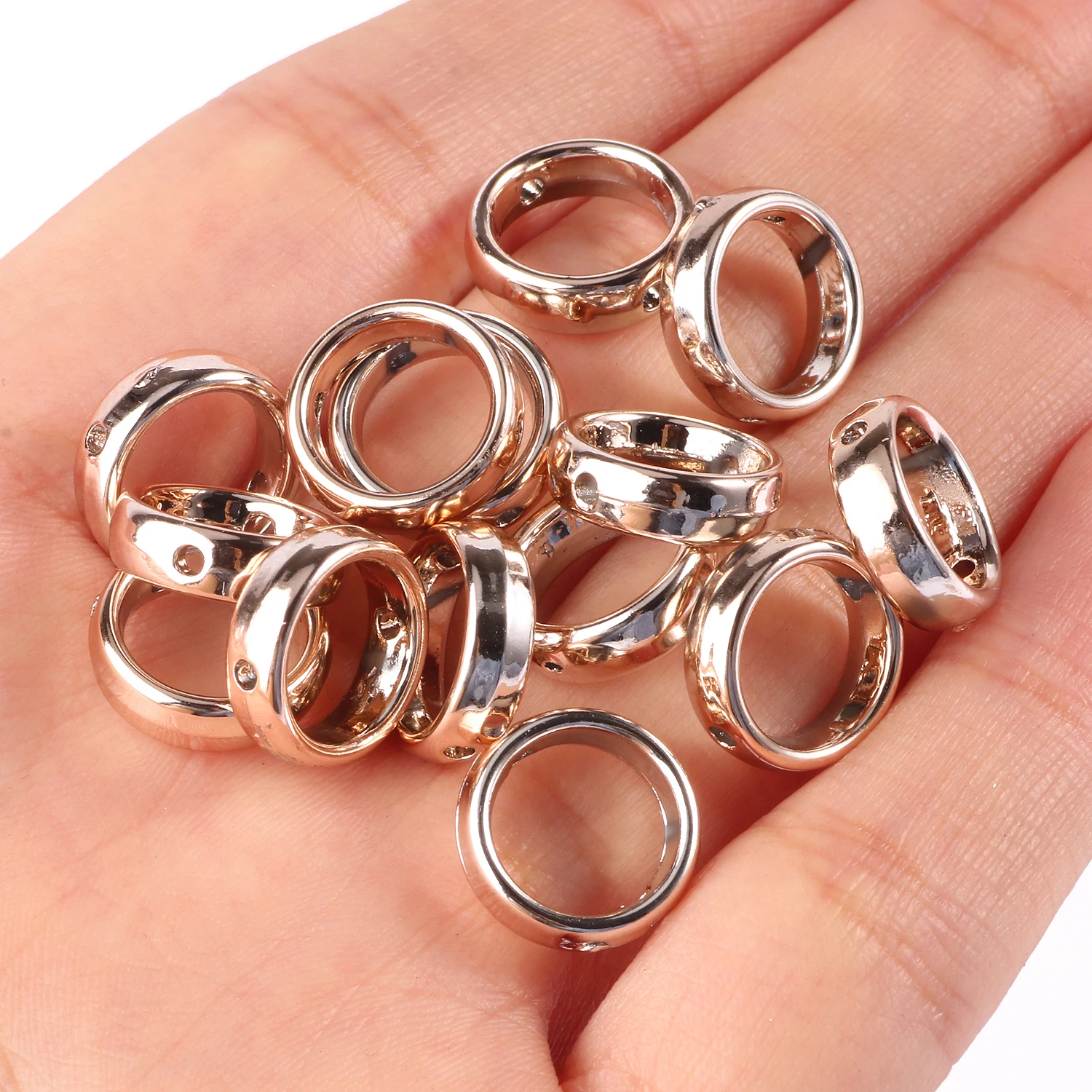 Rose Gold Jump Rings 5mm, 100pcs  Jewelry Making Supplies – Small Devotions