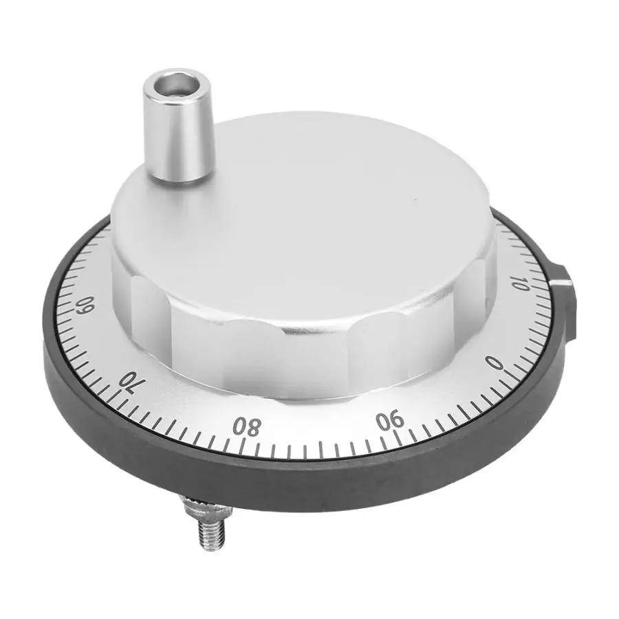 

5V 80mm 6Pin CNC Pulser Handwheel 100PPR Manual Pulse Generator Rotary Encoder