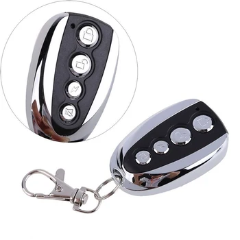 

Hot 1pcs 4 Channel Universal Garage Door Cloning Remote Control Key433.92MHz Gate Copy Code Learning Garage Door Opener
