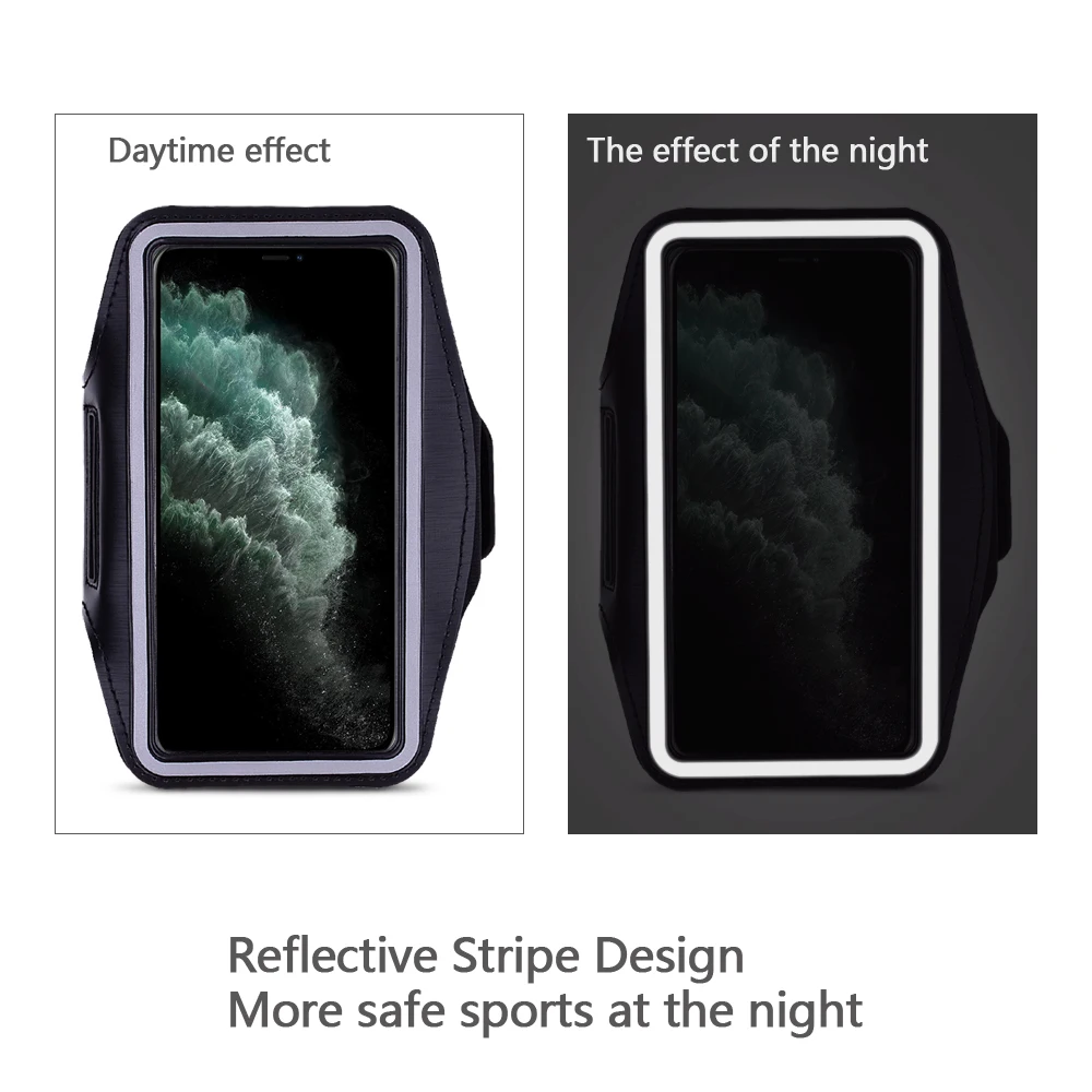 Спортивная сумка на руку для бега iPhone X XR XS 12 mini 11 Pro Max 8 7 6 6S Plus SE 5 5S 5C 4 чехол