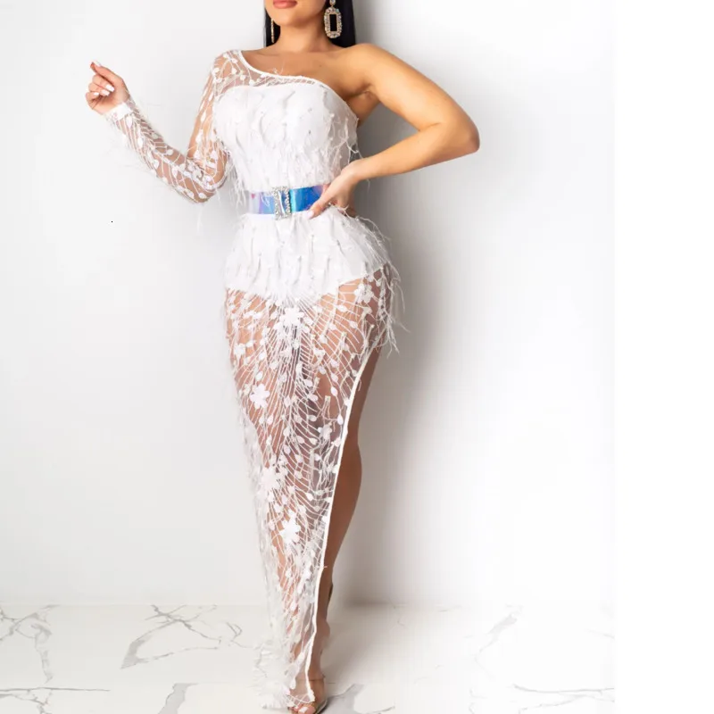 white dress Сексуальное женское облегающее черное платье vestidos, платья для вечеринок, Украинская одежда sukienki, кружевное платье с блестками и длинным рукавом - Цвет: white dress