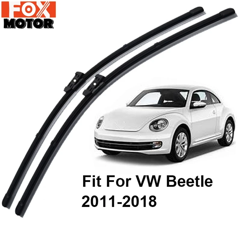 Misima Per Vw Beetle 21" 21" Slim Pulsante 2011 2012 2013 2014 2015 2016 2017 2018 Parabrezza Anteriore Wiper Blades