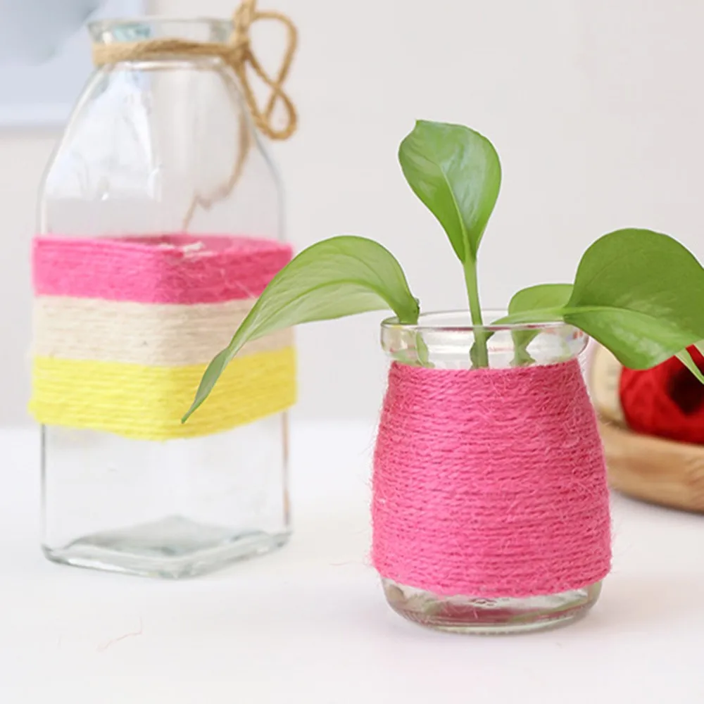 24 Roll Rafi Grass Rope Christmas Home Decoration Party Wedding Decor Cords Gift DIY Craft Supplies Accessories 1.5mm 8 colors