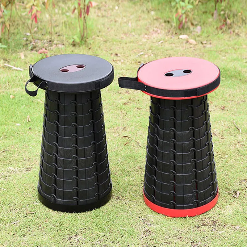 

Mini Folding Stool Portable Telescopic Adjustable for Hiking Camping Fishing SLC88