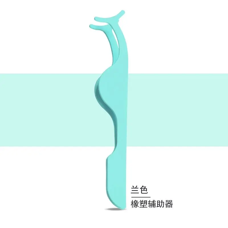 

Print logo Wholesale Stainless Steel False Eyelash Tweezers Bulk Sale Fake Lash Applicator Custom