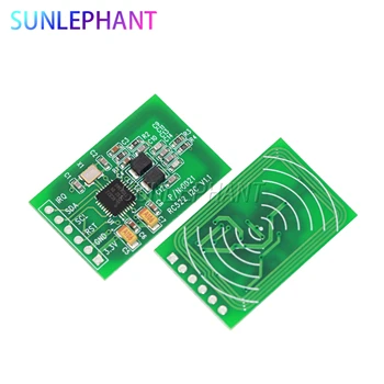 

RC522 RFID Sensor Module Card Reader Writer Module I2C IIC Interface IC Card RF Sensor Module Ultra-Small RC522 13.56MHz