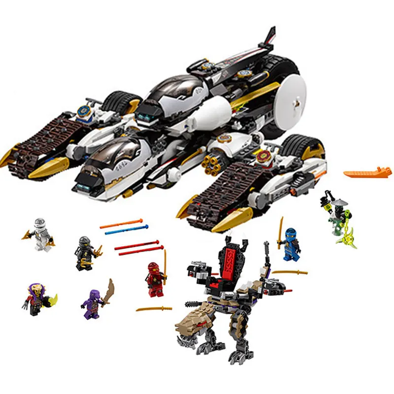 

Ninja Series Compatible with Legoinglys 70595 Model Building Blocks 1160 Piece Bricks Boys Birthday Gifts Kids Toys for Children