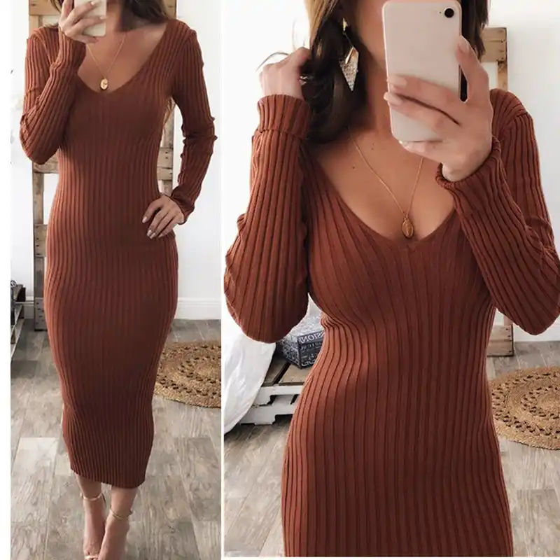 thin sweater dress