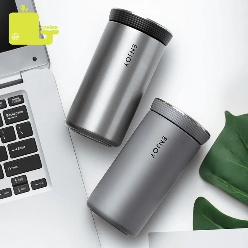 뜨거운 판매 350ml 휴대용 병 절연 진공 플라스크 물 커피 차 우유 머그잔 야외 여행 자동차 Leakproof Thermo 컵 병