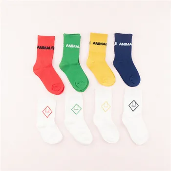 

EnkeliBB TAO Kids Summer Tube Socks Fashion Sytlish Design Unisex Socks Child Boys Girls Casual Style Tube Sock T A O Letter