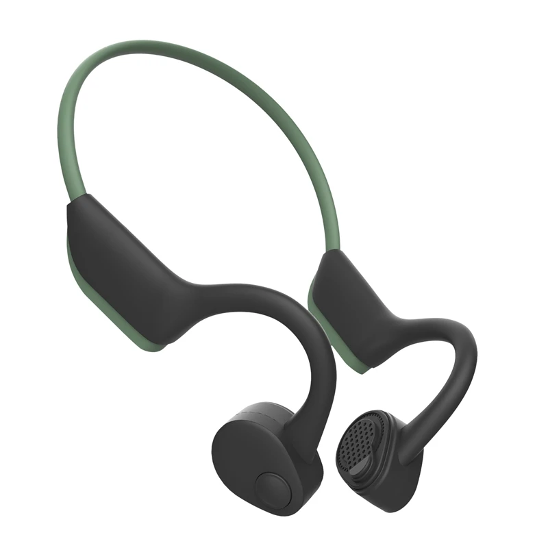 J20 Bluetooth 5,0 Гарнитура костной проводимости Беспроводные спортивные наушники Hands Free спортивные наушники для смартфонов-серый Grenn