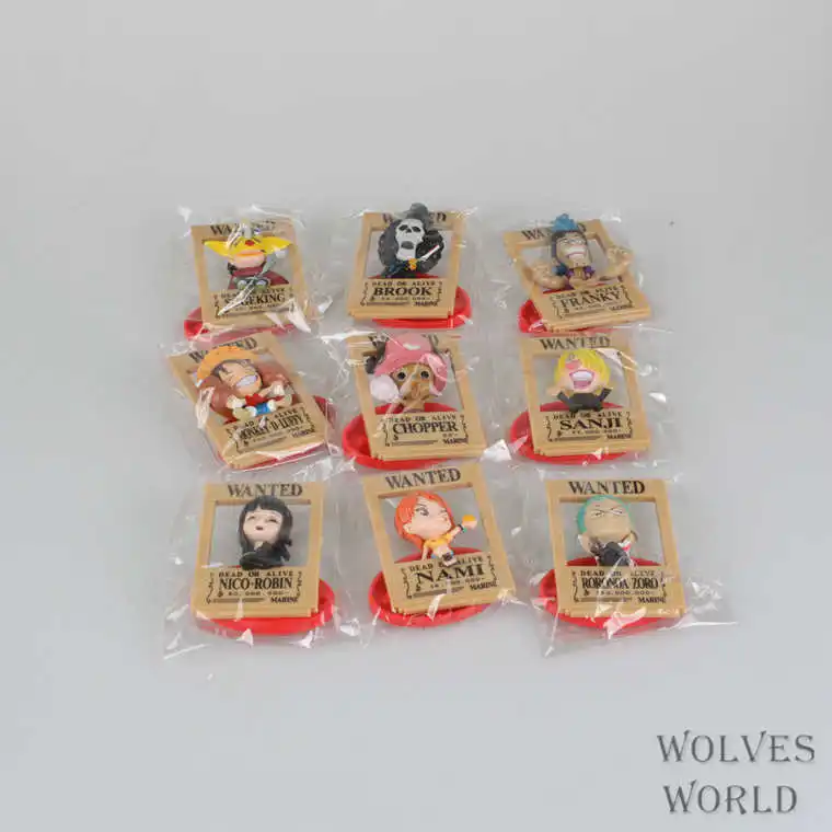 

Anime Toy Garage Kit 9-One Piece Ability Warrant Cute Warrant Model