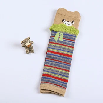

2020 New Cute Cartoon Baby Knee Pads Kneepad Socks Cotton Socks Cartoon Children Socks
