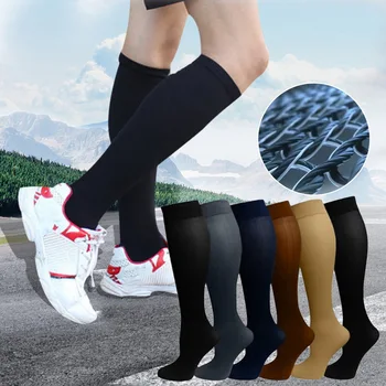 

Chaussette Football Homme Socks Running Basketball Cycling Compression Stockings Stretch Cotton Outdoor Sports Socks New