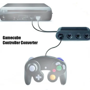 

3 In 1 Durable Bedroom Adapter Mini PC Entertainment 4 Port USB To U Gamecube Controller Converter For Switch Home