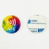 Black Anti Metal NFC Ntag216 Epoxy Sticker Social Share 5