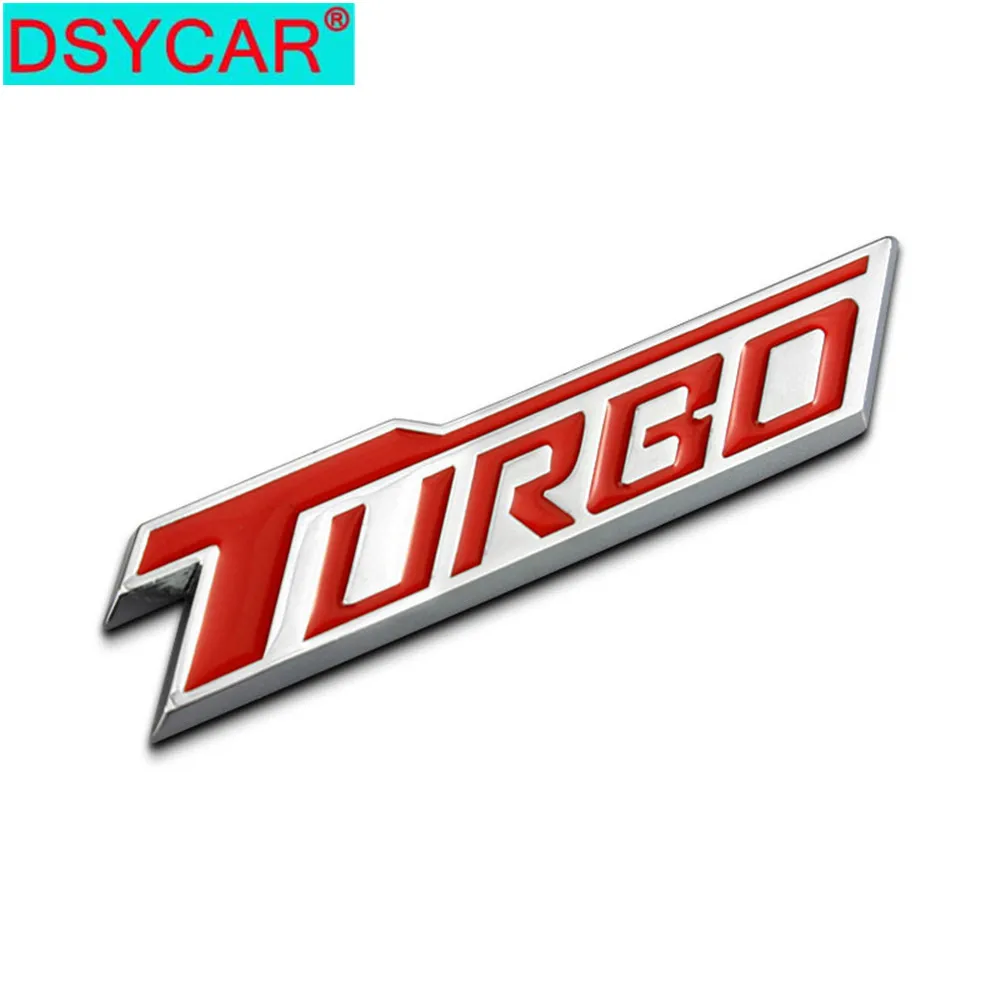 DSYCAR 3D металлический турбо автомобильный боковой брызговик задний багажник