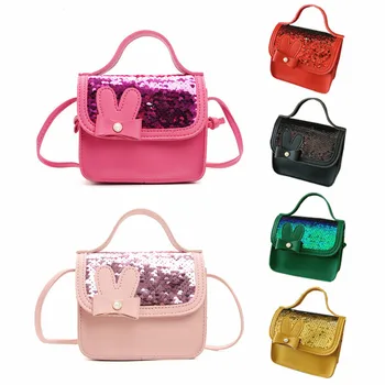

Girl Shiny Coin Purse Handbag Children Wallet Small Coin Pouch Box Kid Change Purse Cute Bowknot Baby Money Bow Mini Bag