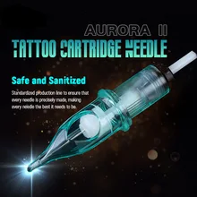 AURORA-2 Tattoo Cartridge Needles RL Round Liners RS Round Shaders 20PCS Pack 