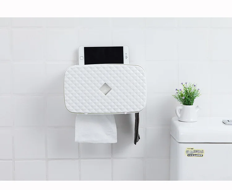 Bathroom toilet tissue box from punching chart drum waterproof paper toilet paper, toilet paper shelf
