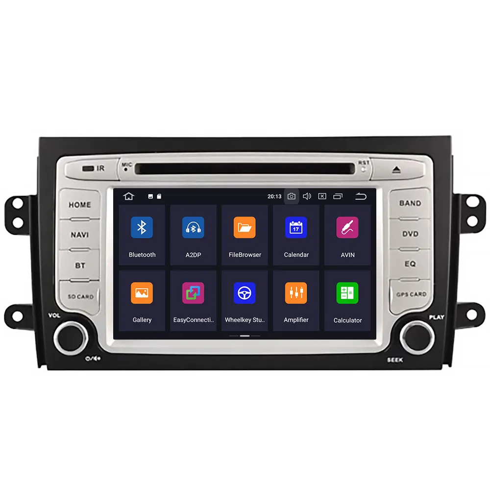 Perfect Car Multimedia System Android 9.0 9.1 Car DVD Player For SUZUKI SX4 2006-2012 car radio recorder GPS navigation car video player 20