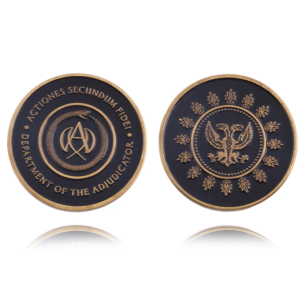 John Wick Inspired Large Coin Badge - Sofia Blood Oath Marker Cosplay Collectible