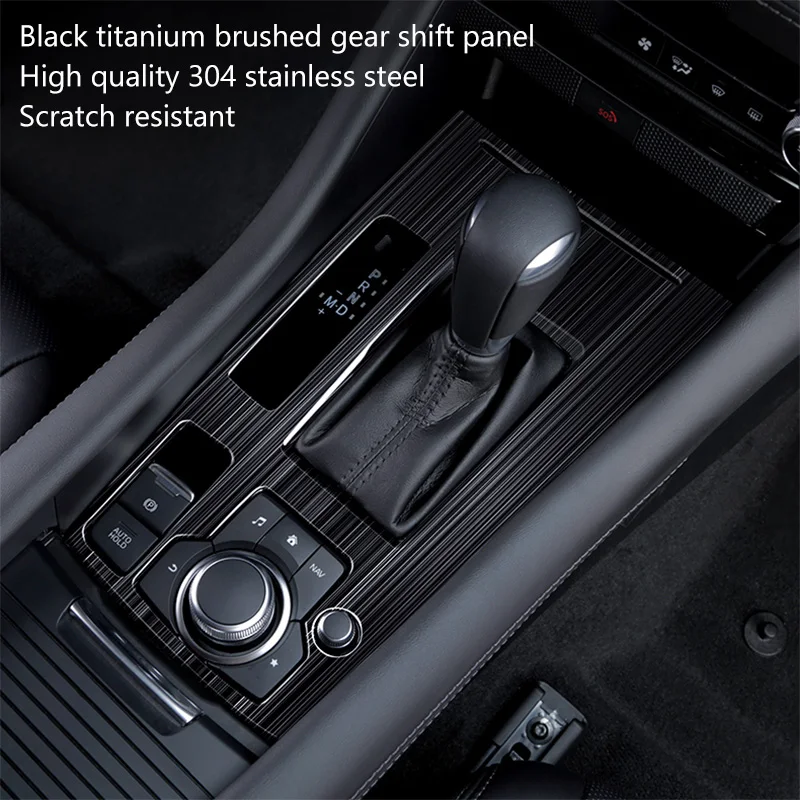 Для Mazda 6 Atenza 2019 2020 LHD консоль коробка передач Панель отделка рамка наклейка