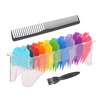 

10PCS Hair Clipper Guide Comb Set Limit Combs Hair Trimmer Guards Attachments Hair Salon Tool Set with Comb