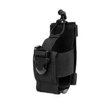 1000D Tactical Molle Radio Walkie Talkie Pouch Waist Bag Holder Pocket Portable Interphone Holster Carry Bag for Hunting Camping
