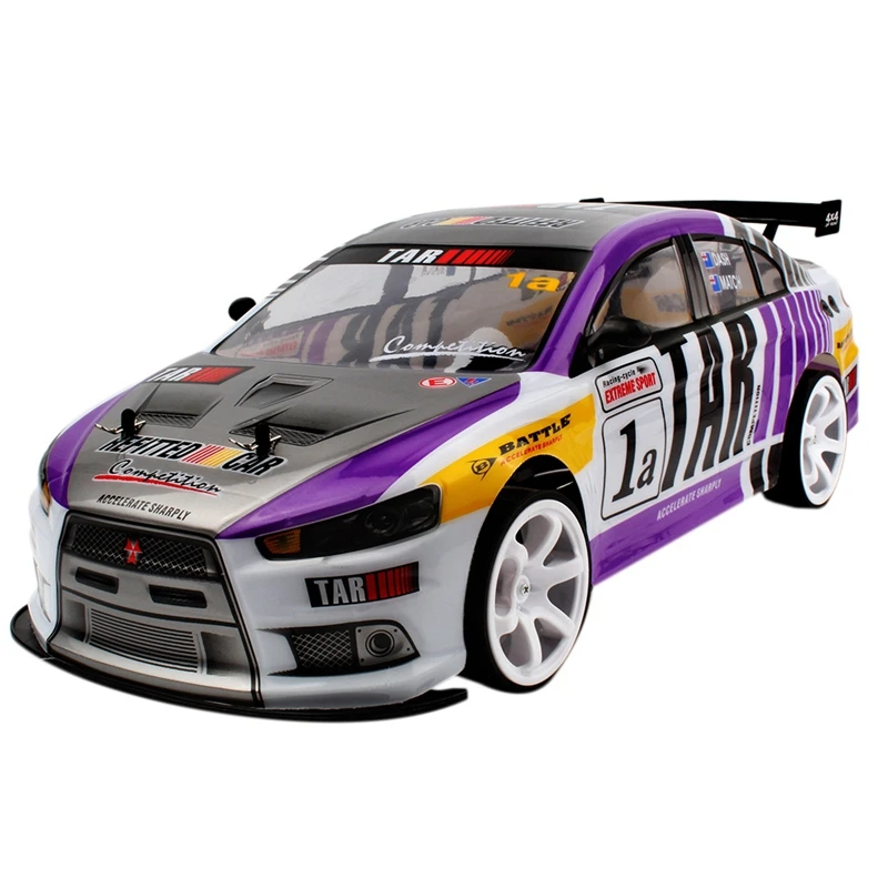 

70Km/H 1:10 High Speed Super Large Rc Remote Control High Speed Drift Vehicle(Purple Single Cell)