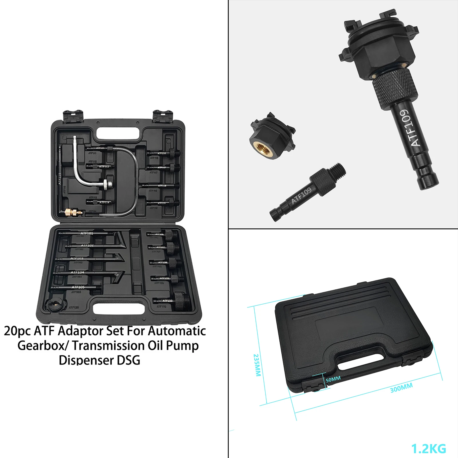 Комплект адаптеров для автомобиля ATF Аксессуары ремонта инструменты