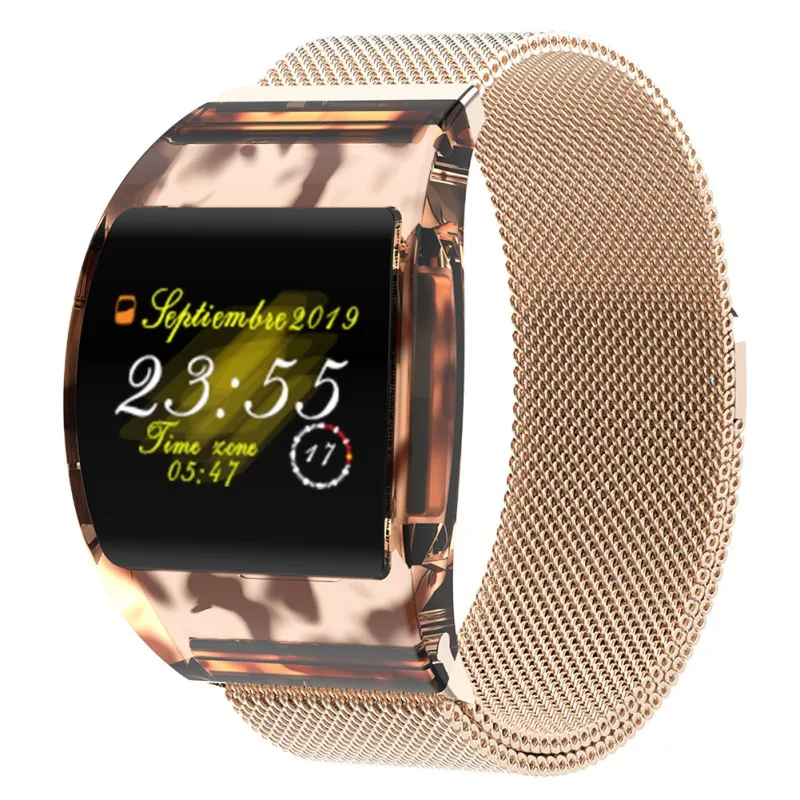 

P63 Chic Design Smart watch Women Men Blood Pressure Heart rate Monitor Health Wristband Fitness Tracker Watches for Android IOS