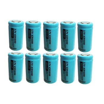 

10PCS PKCELL ICR 18350 Lithium Batteries 3.7V 900mAh Rechargeable Battery Flat Top For Mechanical Mod