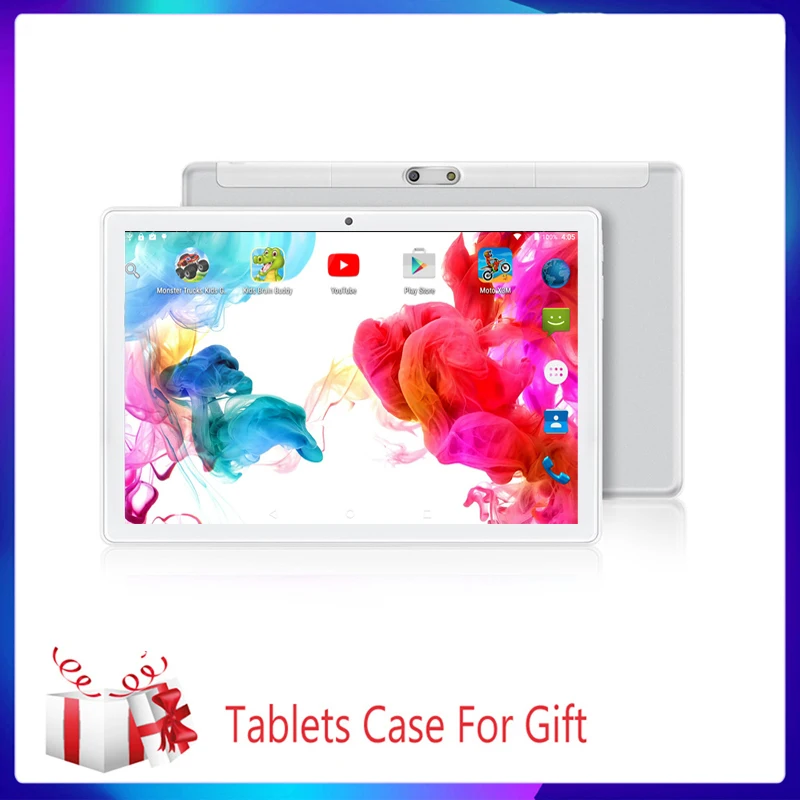 US $85.88 New 101 inch Tablet PC System 3G Phone Call OCTA Core 64GB ROM Bluetooth 40 WiFi 25D Steel Screen TabletS
