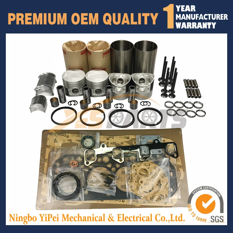 

Ремонтный комплект K4N для Mitsubishi K4N Exc/digger