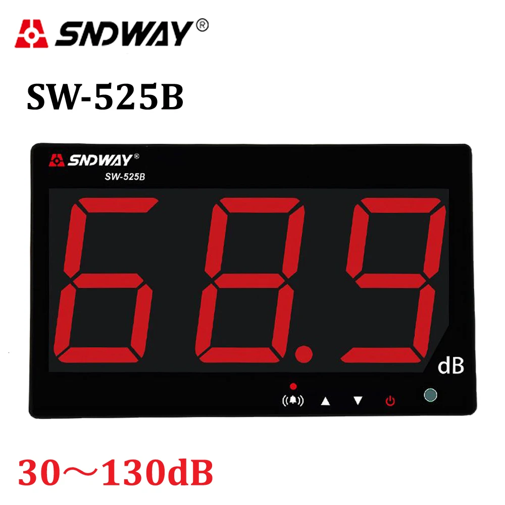 

Digital Sound Level Meters 30-130dB Data To PC Via USB Wall Hanging Type Noise Decibel Monitoring Testers Metro Diagnostic-tools