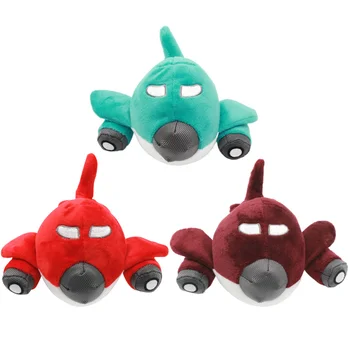 

3 Pcs Plane Shape Squeaky Toy Funny Creative Bite Resistant Chewing Toy Sound Playing Intellectual Toy Pet Interactive Supplies