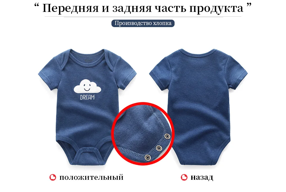 Коллекция года, Одежда для новорожденных мальчиков 3 шт./компл. хлопковые комбинезоны для девочек Дизайнерская одежда с короткими рукавами и рисунком для малышей roupas de bebes