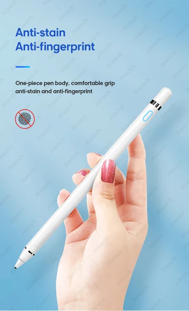 Lápiz capacitivo activo para iPhone 11 Pro Max, lápiz electrónico,  compatible con iPhone 11 Pro Max Stylus Pen,Tipo-C, recargable capacitiva,  bueno para dibujar y tomar notas, color blanco : : Electrónicos