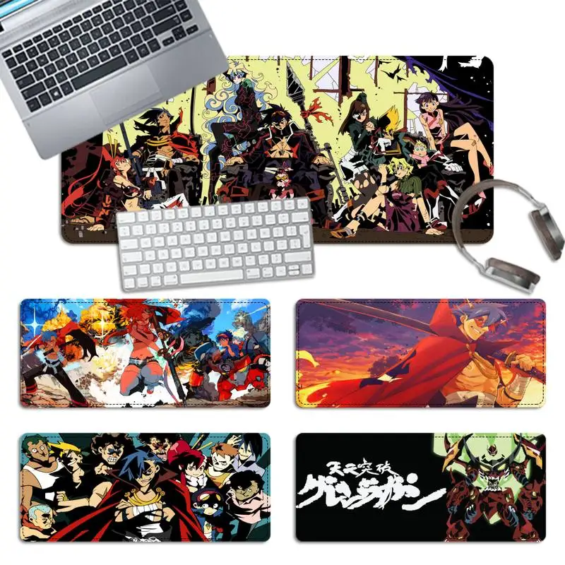 Лидер продаж коврик для мыши Gurren Lagann игровой клавиатуры Настольный игровые
