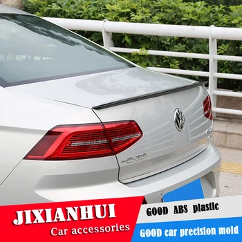 

For Passat B8 Spoiler 2017-2018 Volkswagen Passat B8 Spoiler ABS plastic Material Car Rear Wing Color Rear Spoiler