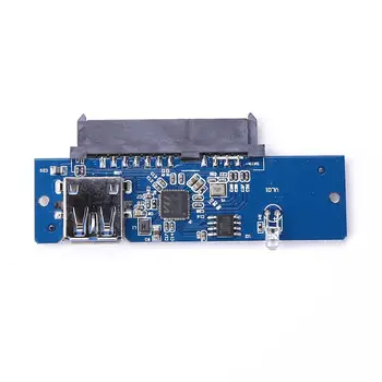 

New USB 3.0 To 2.5in SATA 7+15Pin Hard Drive Adapter For SATA 3.0 SSD&HDD 5GBps Transmission speed