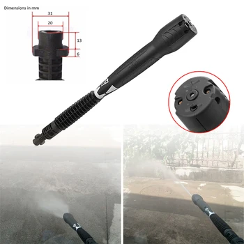 

Rotating Nozzle Durable 4 In 1 Adjustable Engineering Plastic Extension Irrigation Tool Car Washer For Karcher K1 K2 K3 K4 K5
