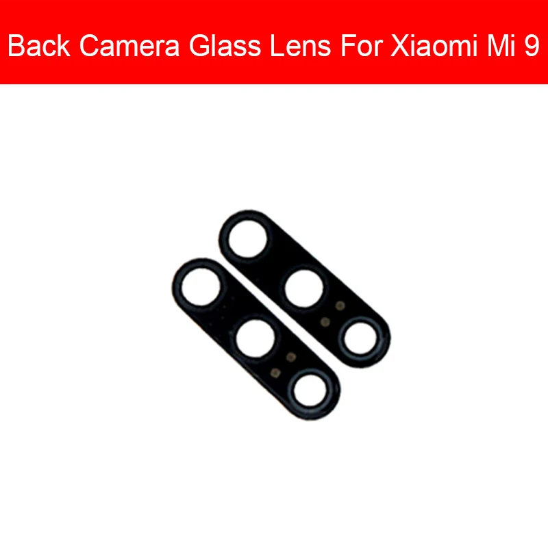 Задняя камера Объектив для Xiaomi Mi 2 2s 3 4 4C 5 5S 5X6 6X8 9 CC9 SE Plus Lite крышка объектива камеры запасные части - Цвет: Mi-9