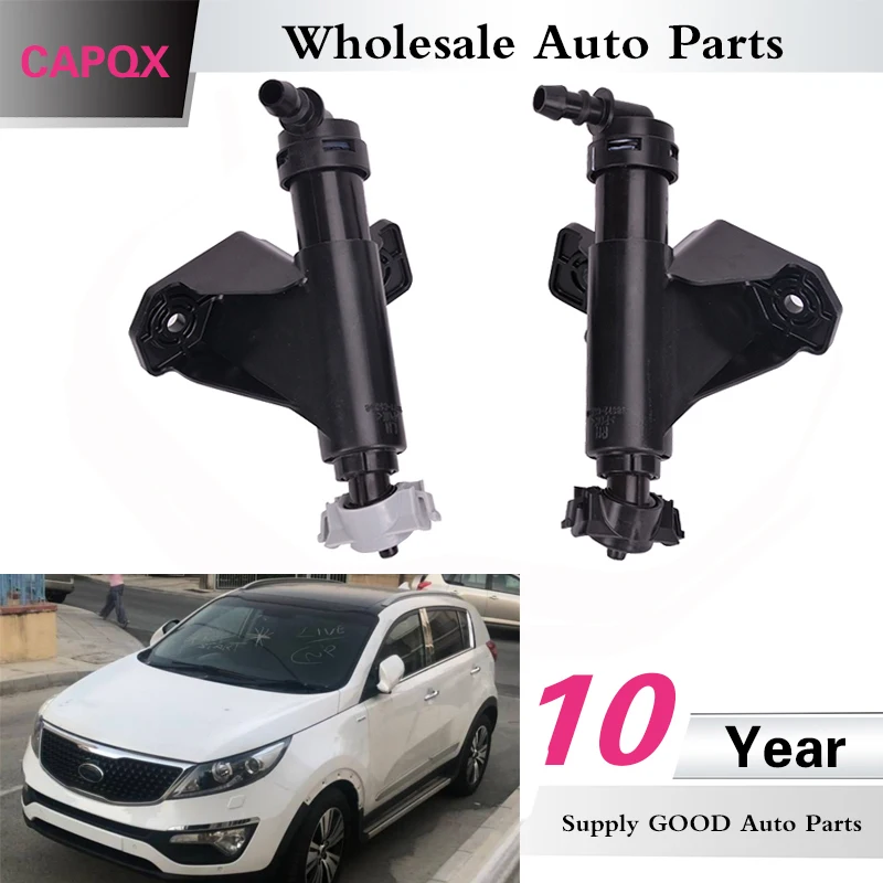 Передний спрей для воды CAPQX KIA Sportage R 2015 2016 Форсунка мойки фар 98672 C5000|washer spray nozzle|water