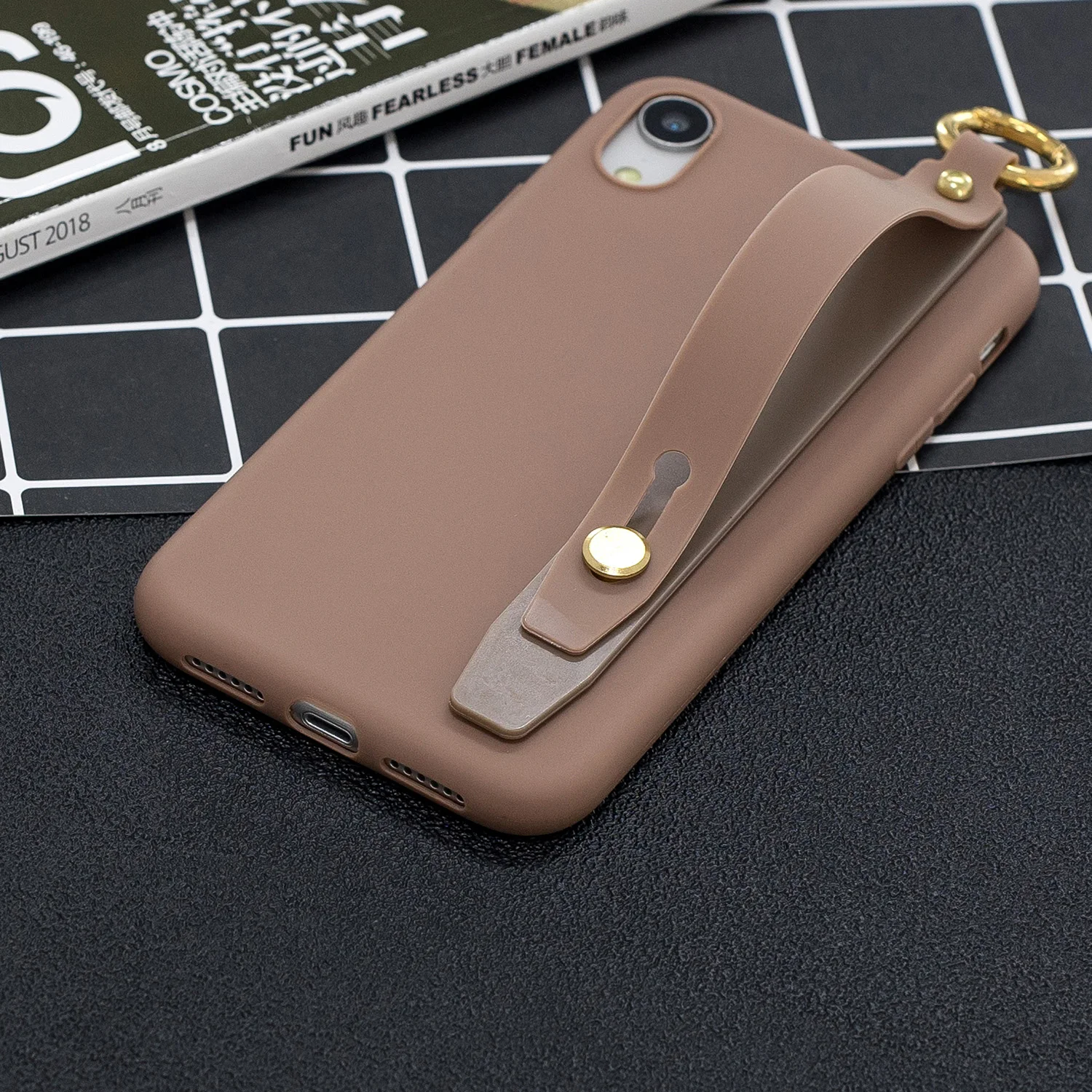 FLYKYLIN чехол конфетного цвета для samsung Galaxy A20e A10 A20 A30 A40 A50 A60 A70 A80 задняя крышка на силиконовый браслет чехол для телефона